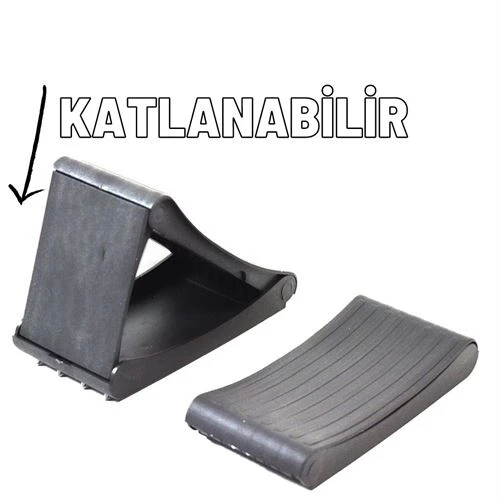 Findit Çivili Katlanabilir Kayma Önleyici Katlanır Takoz