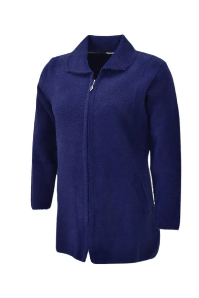 Kadın Tiriko Fermuarlı Cepli Hırka 2479 BGL-ST04075 - Resim 7