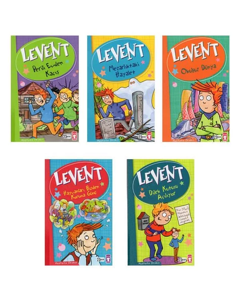 Levent ve Tayfası 1 Set 5 Kitap - 2