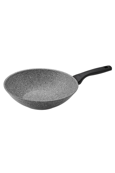 Emsan Titanium Granit Wok Tava 28 cm - 3