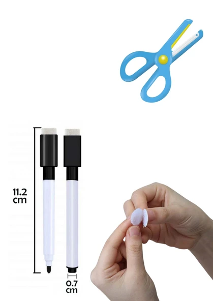 Dikkat Eksikliği Gideren Cırt Cırtlı YAZ-SİL Kitabı (3-7 YAŞ İçin) - Resim 6