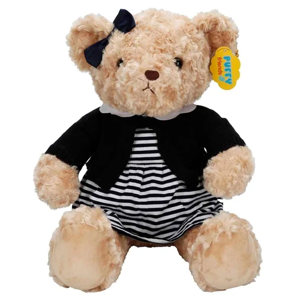 4807 Kıyafetli Peluş Ayı Teddy Bear 37 Cm -sunman - 2