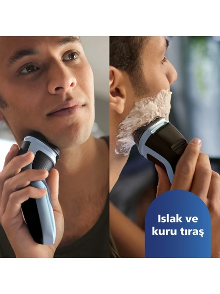 Philips 3000X Serisi X3063-00 Islak Kuru Tıraş Makinesi - 8