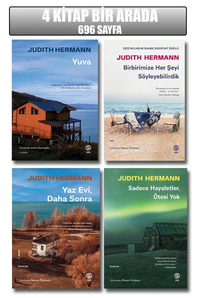 Judith Hermann 4 Kitaplık Özel Set (696 Sayfa)