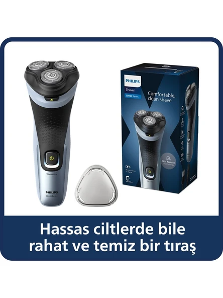 Philips 3000X Serisi X3063-00 Islak Kuru Tıraş Makinesi