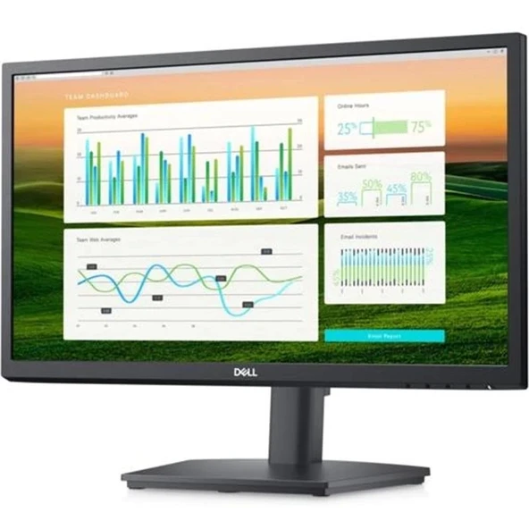 ONTECH - 21.5 // Dell E2222hs Fhd 5ms 60hz Hdmı+vga+dp Speaker Siyah Led Monıtor