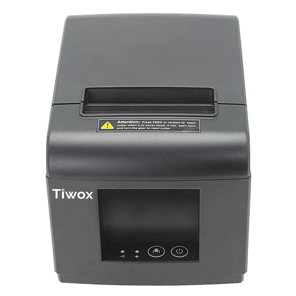 ONTECH - Tıwox Rp-820 203dpı Direkt Termal Usb+ethernet Otomatik Kesici Fiş Yazıcı