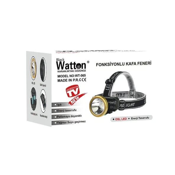 Şarjlı Baret Lambası Osl Led  Wt-065 - 5