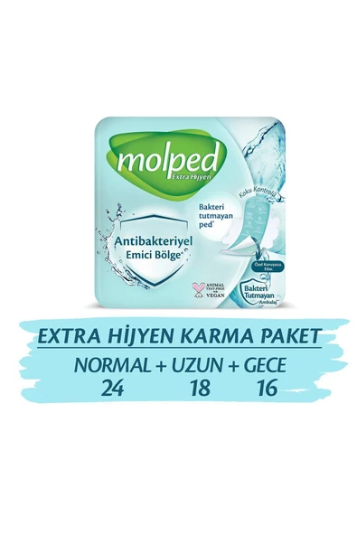 Extra Hijyen Süper Ekonomik Karma Paket 58 Adet