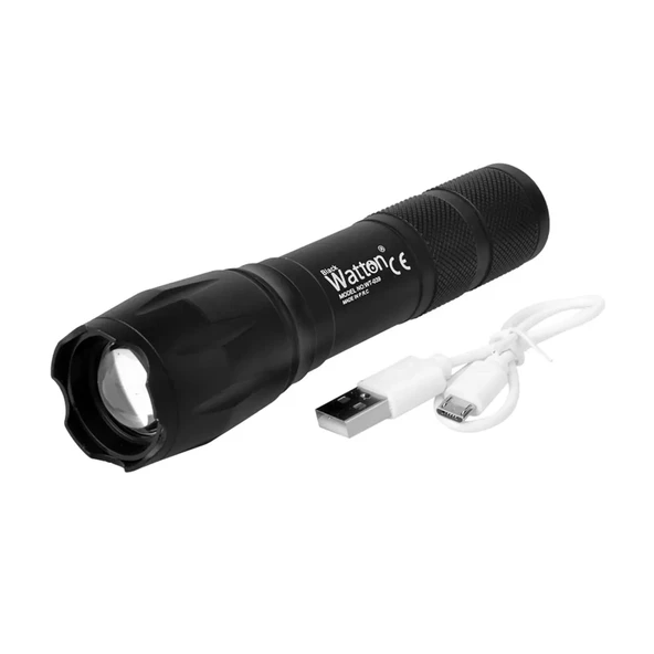 Powerbank Özellikli Uzun Menzilli El Feneri  Wt-039 - Resim 5