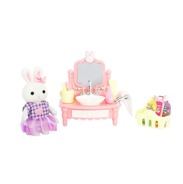 Bay Dreamy Mini Tavşan Aksesuarlı Bebek Odası Seti ürün görseli