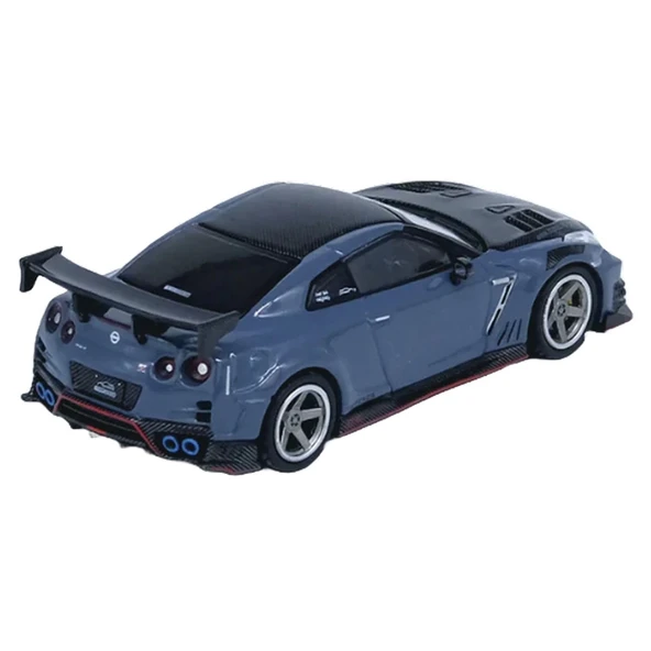 Inno 1/64 Nissan GT-R R35 Nismo 2024 Tuned by TOP SECRET Hong Kong Toy Car Salon - Resim 2