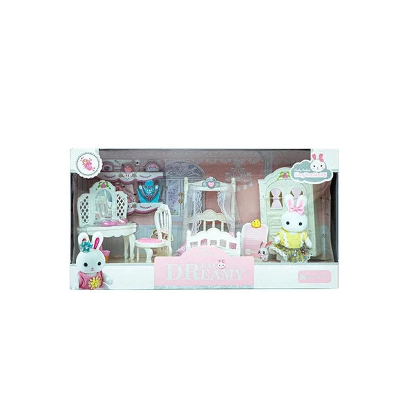 Bay Dreamy Mi̇ni̇ Tavşan Büyük Yatak Odası Oyun Set - 2