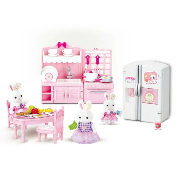 Bay Dreamy Mini Tavşan Büyük Mutfak Oyun Seti ürün görseli