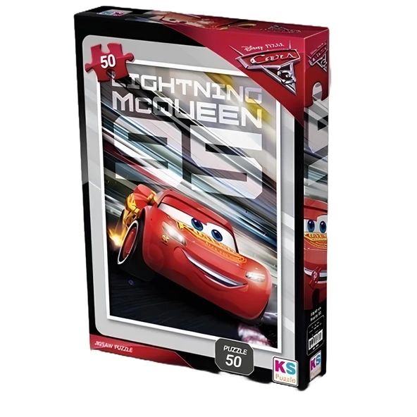 Ks Games Disney Cars Puzzle 50 Parça CR.709 - 1