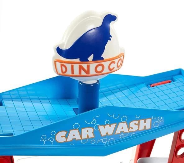 Mattel Cars Dinoco Araba Yıkama Oyun Seti GTK91 - 5