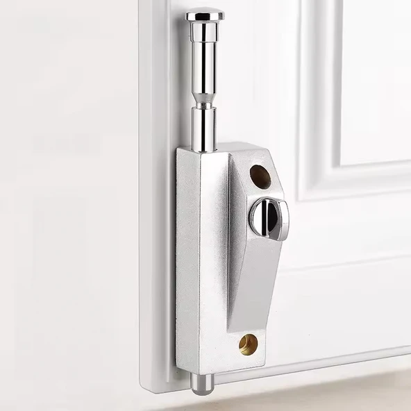 SUNUP SN-26273 PENCERE - SÜRGÜLÜ KAPI ANAHTARSIZ ÇELİK KİLİT (GÜVENLİK KİLİDİ) - 2