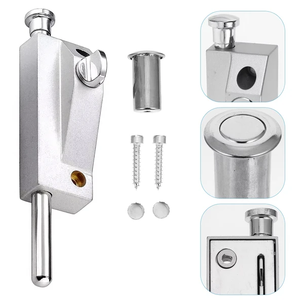 SUNUP SN-26273 PENCERE - SÜRGÜLÜ KAPI ANAHTARSIZ ÇELİK KİLİT (GÜVENLİK KİLİDİ) - 4