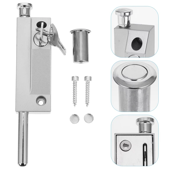 SUNUP SN-26274 PENCERE - SÜRGÜLÜ KAPI ANAHTARLI ÇELİK KİLİT (GÜVENLİK KİLİDİ) - 4