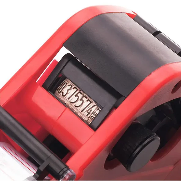 POWERMASTER MX6600 ETİKET MAKİNESİ 8 KARAKTER (TL-USD-$-¥-EXP-HK-RS-€-NO-RP-RM) 230X135X40MM - 3