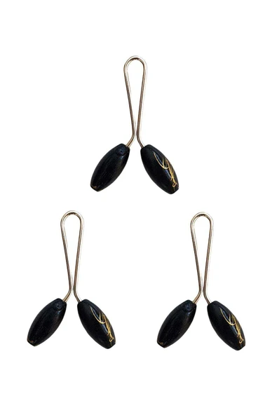 3 Adet Tesettür Eşarp ve Şal Klipsi Siyah ürün görseli 1