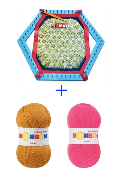 Lifmatik Lif Örme Seti Dokuma Tezgahı ve Lif İpi S7 ürün görseli 1