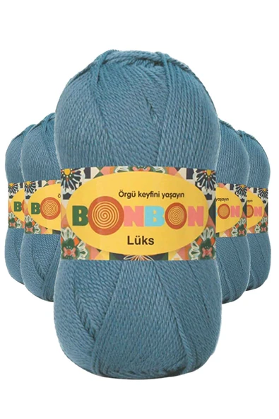 5 Adet LüPatik İpi Yünü Filiz Yeşili 98263 ürün görseli 1