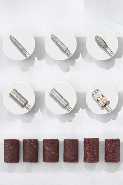 Protez Tırnak Manikür ve Pedikür Seti Elektrikli - 3