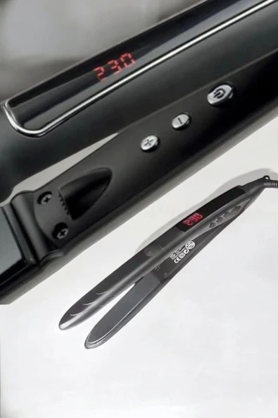 Saç Düzleştirici Led Ekranlı Isı Ayarlı Seramik Kaplama Profesyonel - 3