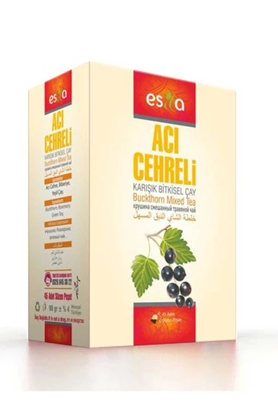 Acı Çehreli Çay 45 Li.