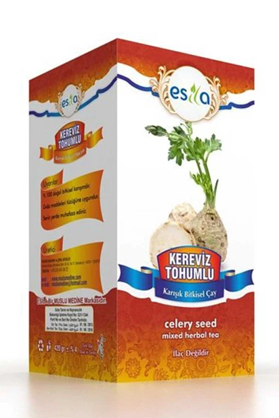 Kereviz Tohumlu Prst Çayı 150 Gr.- Kavanoz ürün görseli 1
