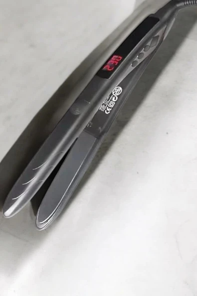 Saç Düzleştirici Led Ekranlı Isı Ayarlı Seramik Kaplama Profesyonel - 4