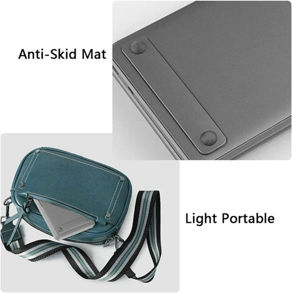 Redline Space M10 Pro 10.1" Uyumlu Kablosuz Bluetooth Şarj Edilebilir Katlanabilir Taşınabilir Klavye - Resim 4