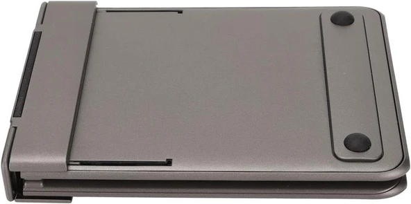 Redline Space M10 Pro 10.1" Uyumlu Kablosuz Bluetooth Şarj Edilebilir Katlanabilir Taşınabilir Klavye - Resim 2