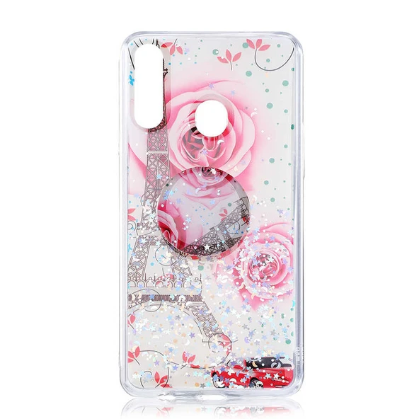 Galaxy A20S Kılıf Pop Soketli Vale Silikon Kılıf