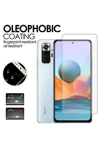 Xiaomi Redmi Note 10 Pro Uyumlu Premium Ekran Koruyucu 9h Sert Temperli Kırılmaz Cam Koruma Şeffaf - 4