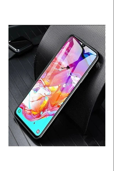 Samsung A70 Uyumlu 9d Tam Kaplayan Parmak Izi Bırakmayan Ekran Koruyucu Film - 4
