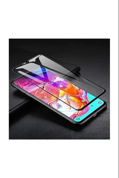 Samsung A70 Uyumlu 9d Tam Kaplayan Parmak Izi Bırakmayan Ekran Koruyucu Film - 2