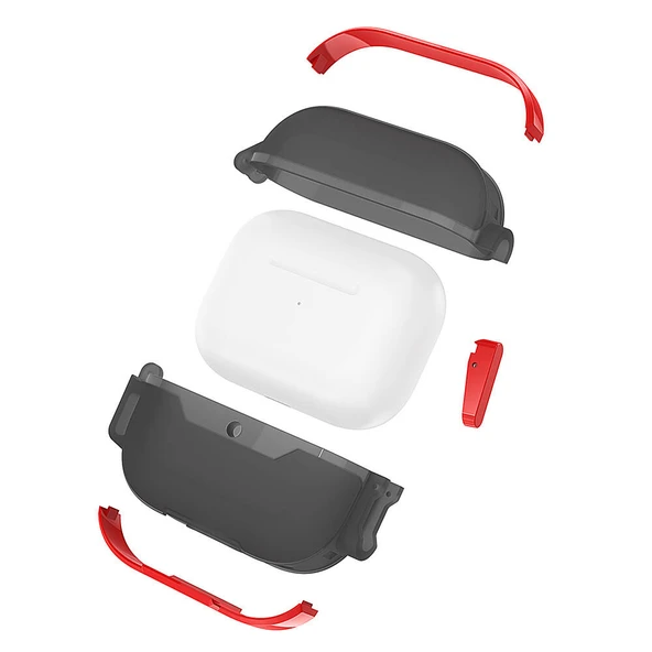 Airpods 3. Nesil Airbag 34 Darbelere Karşı Dayanıklı Kılıf - 3