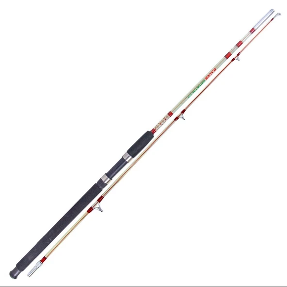 BAUER CRYSTAL 240 CM İKİ PARÇA DOLGU ŞEFFAF OLTA KAMIŞI