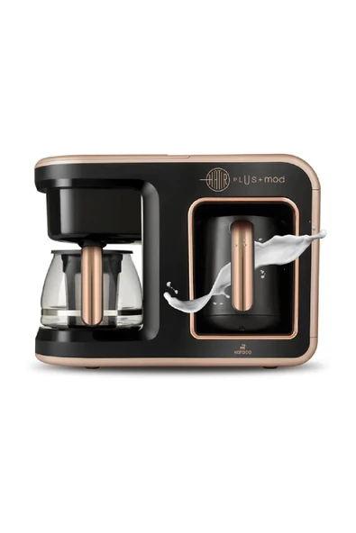 Hatır Plus Mod 5 In 1 Essential Kahve Makinesi Rosie Brown - 3