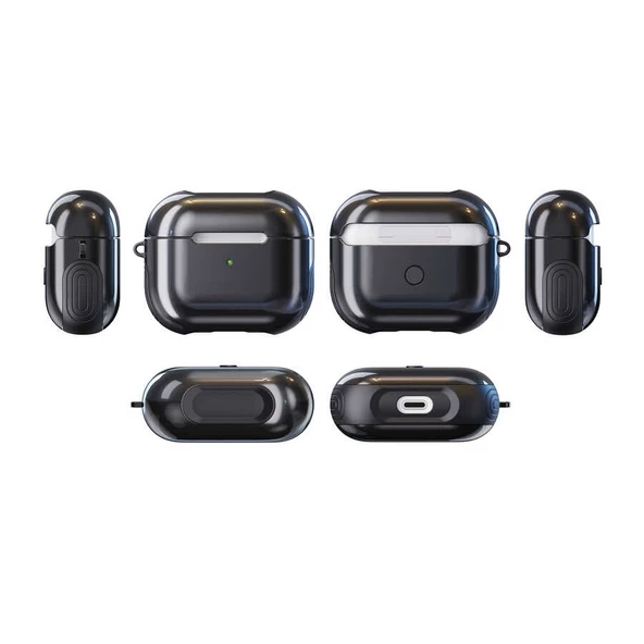 Apple Airpods 3. Nesil Kılıf Zore Shockproof Silikon - 2