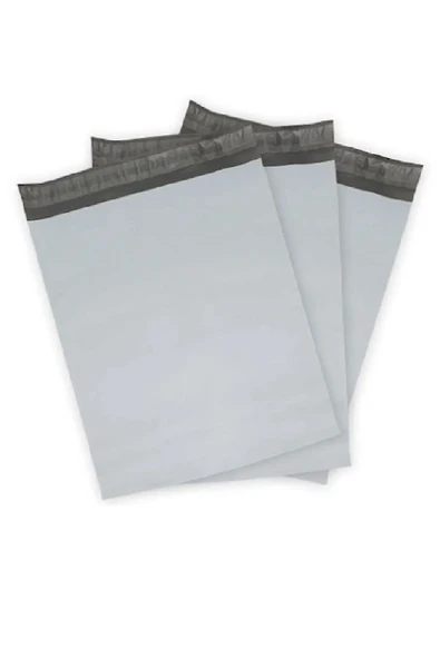 Cepsiz Büyük Boy Kargo Poşeti 35x45+5 cm - 100 Adet (40+40=80 Mikron) - Resim 2