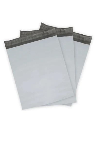 Cepsiz Küçük Boy Kargo Poşeti 24x30+5 cm - 100 Adet (40+40=80 Mikron) - Resim 2