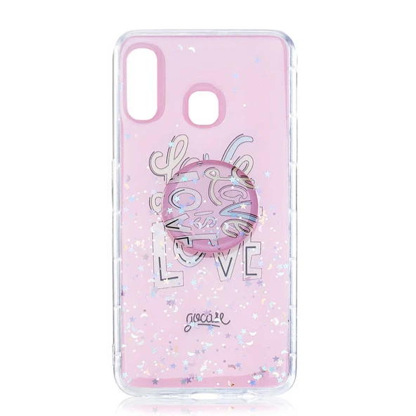 Galaxy A20 / Galaxy A30 Kılıf Pop Soketli Vale Silikon Kılıf - Resim 5