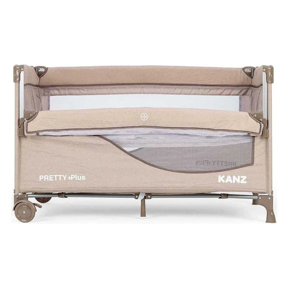 Pretty Plus Anne Yanı Park Yatak 70X120 Cm Kahve - 2