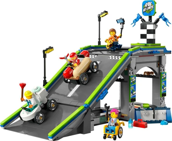 LEGO City 60460 No Limits: Race Car Ramp Track - 3