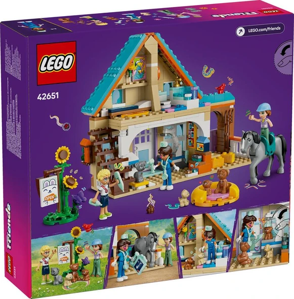 LEGO Friends 42651 Horse and Pet Vet Clinic - Resim 2