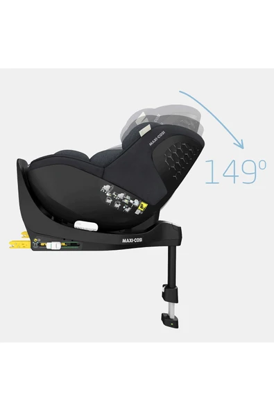 Mica Pro Eco I-size Adac'lı Isofix'li 360 Dönebilir Yatabilir 0-18 Kg Oto Koltuğu Graphite - Resim 4
