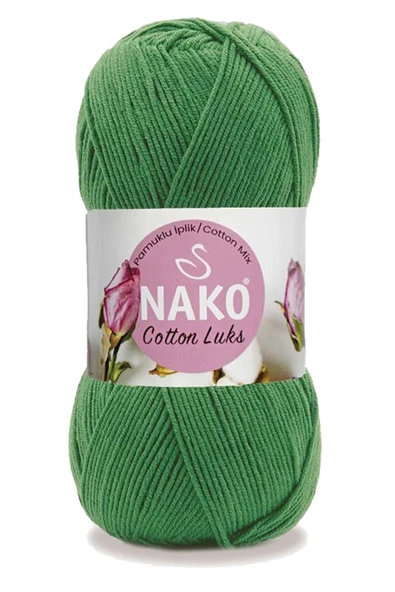 5 Adet Cotton LüYelek Tunik Kazak Bluz Hırka İpi Yünü Yeşil 97576 - 2